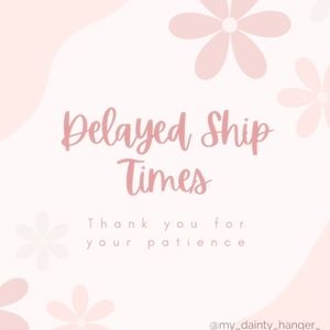 Shipping delays